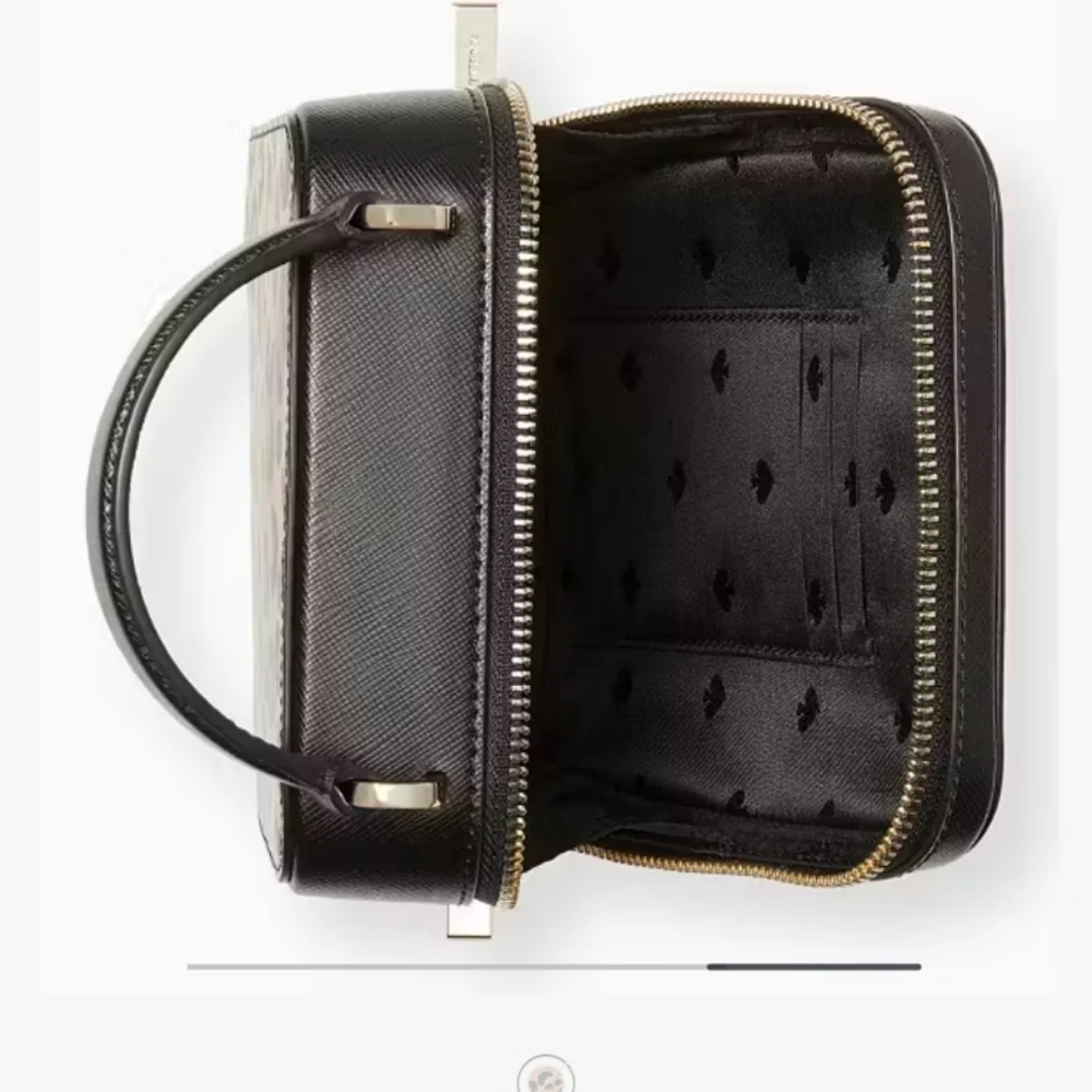 NWT NEW  Kate Spade ♠️ Daisy Graphic Leopard Vanity Crossbody bag Purse